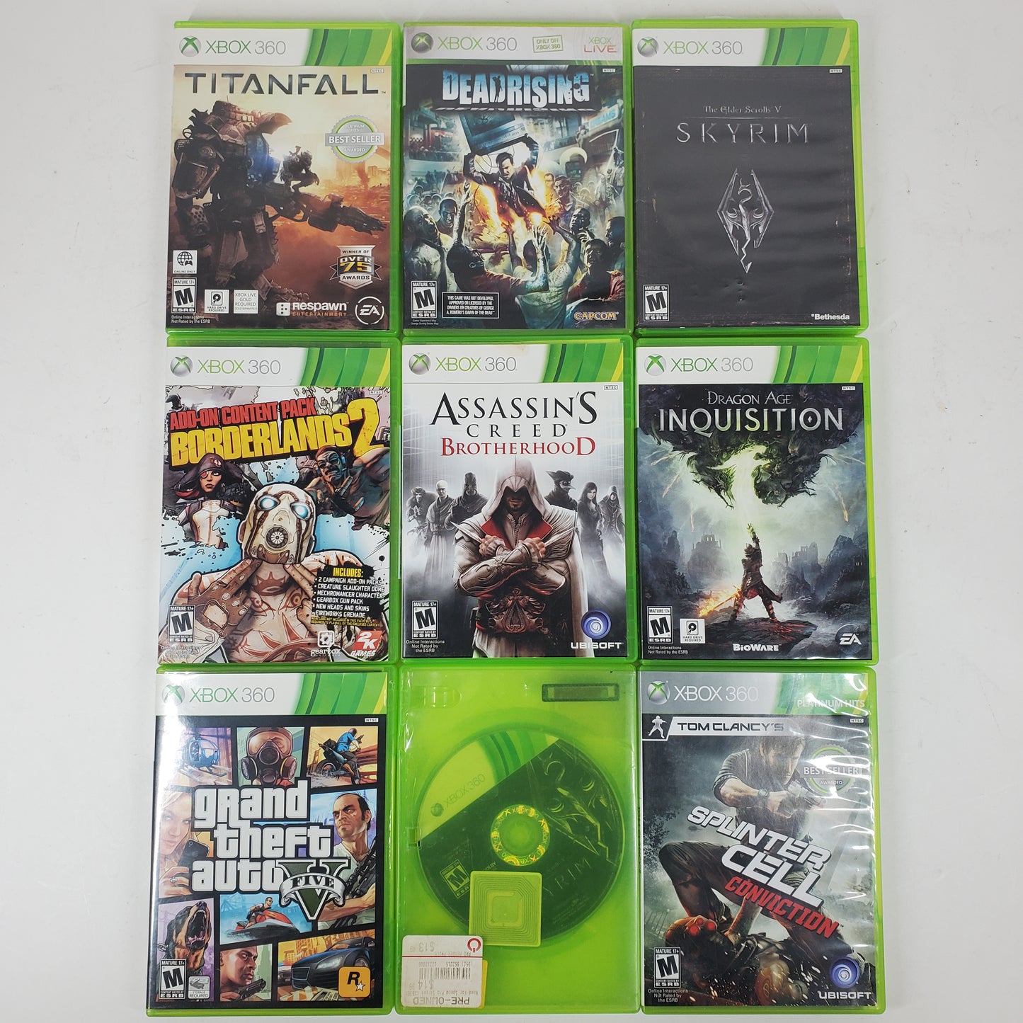 Lot of 79 Microsoft Xbox 360 Games