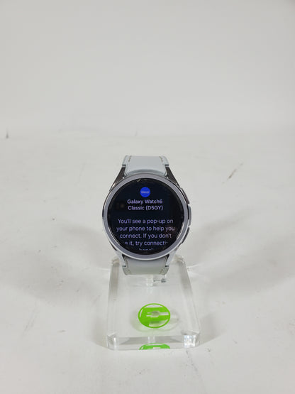 WiFi Only Samsung Galaxy Watch6 Classic Stainless Steel Smartwatch SM-R950