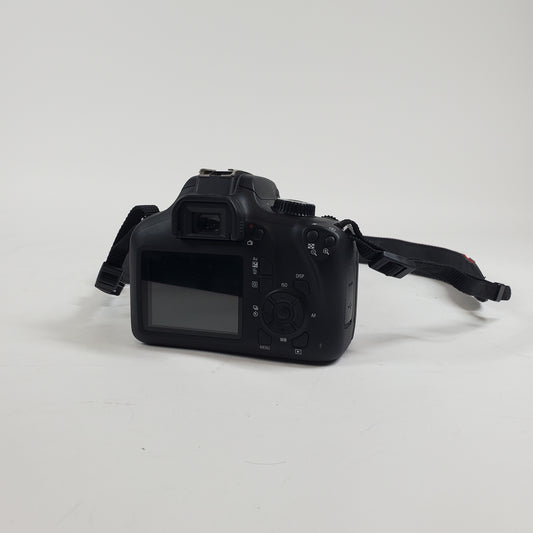 Canon EOS 4000D 18.0MP DSLR Camera + EF-S 55-250mm f/4-5.6 Lens + Accessories