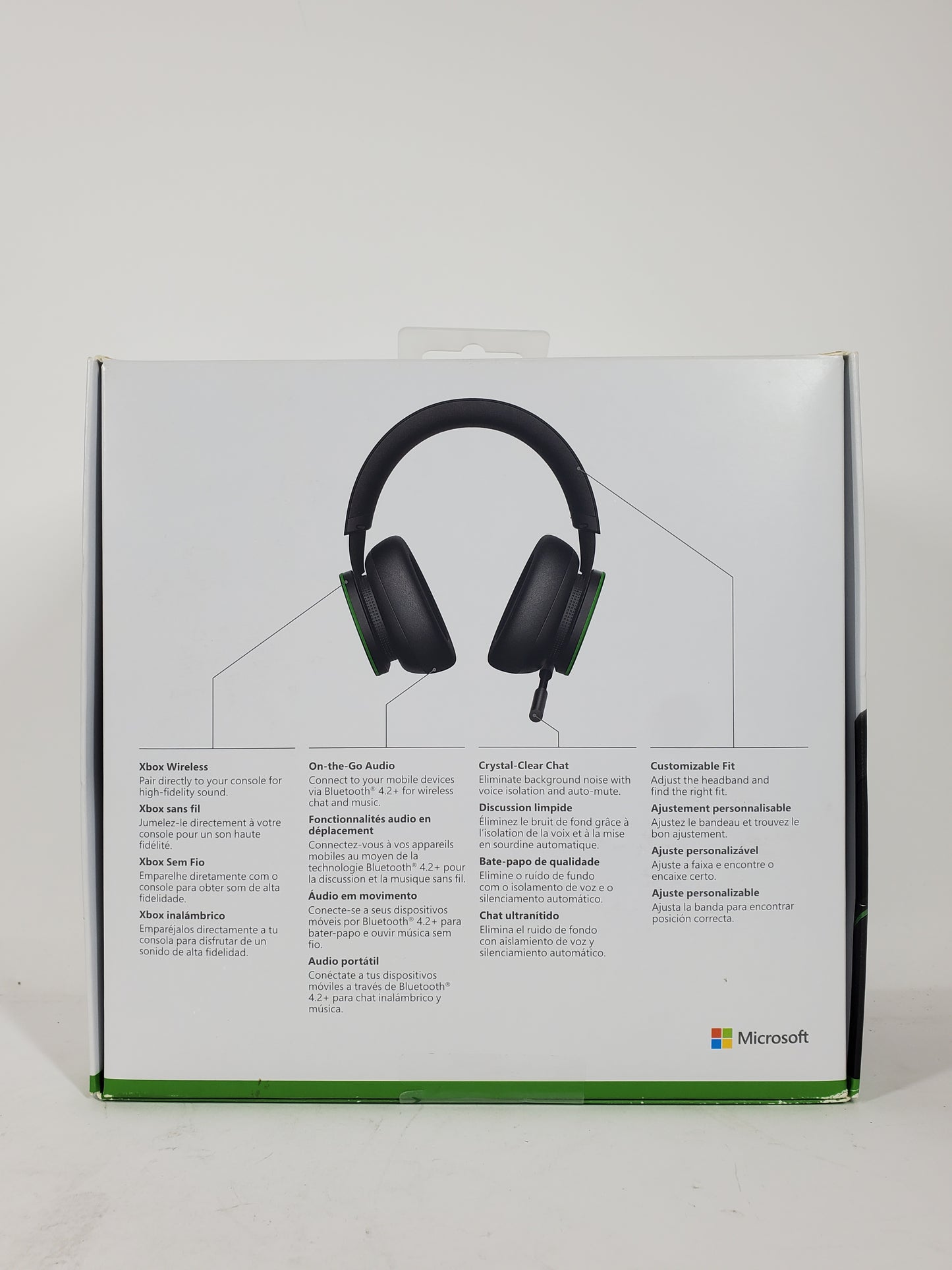 New Microsoft Wireless Headset Black 1944 For Xbox One & Xbox Series S|X