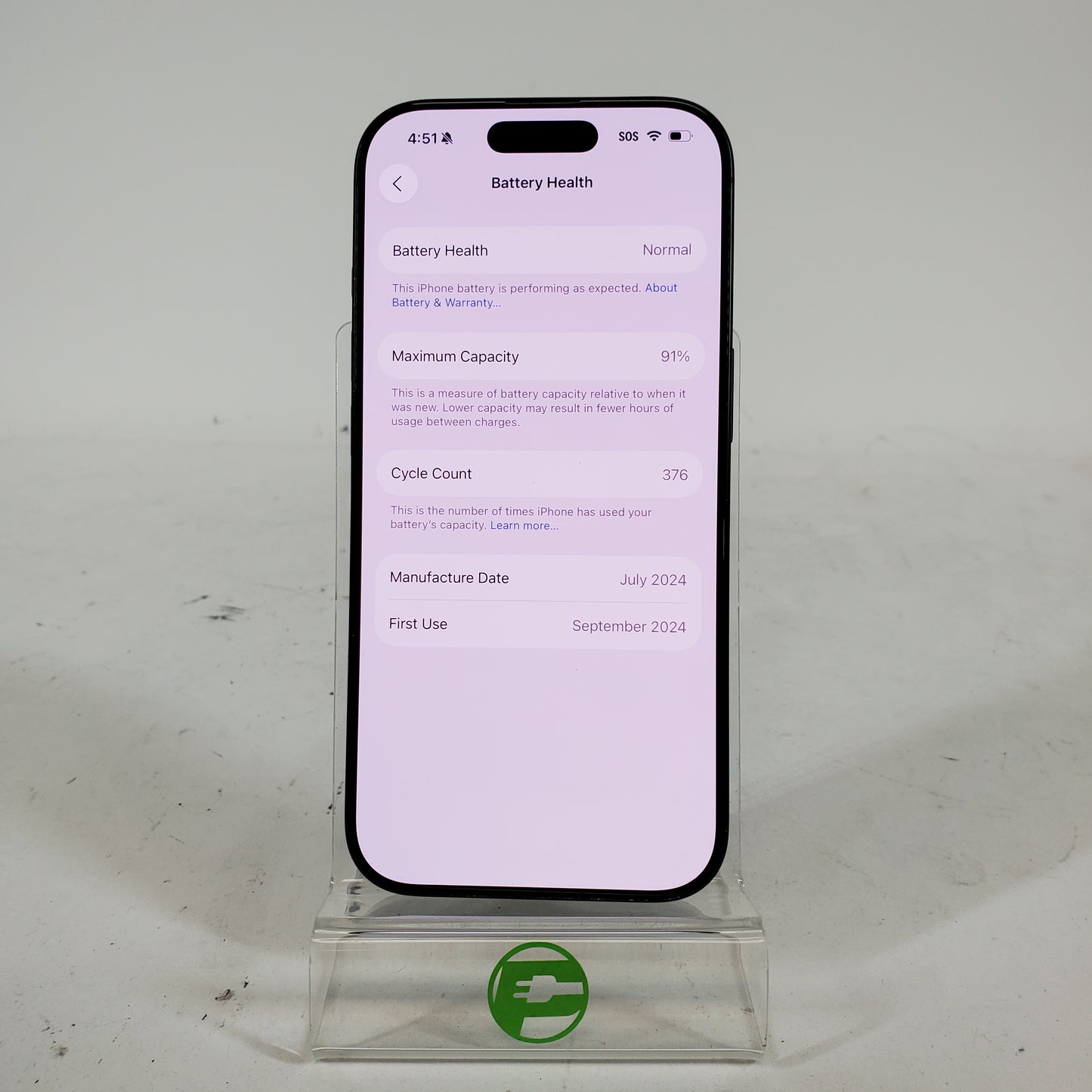 Unlocked Apple iPhone 16 Pro 128GB Black MYM93LL/A