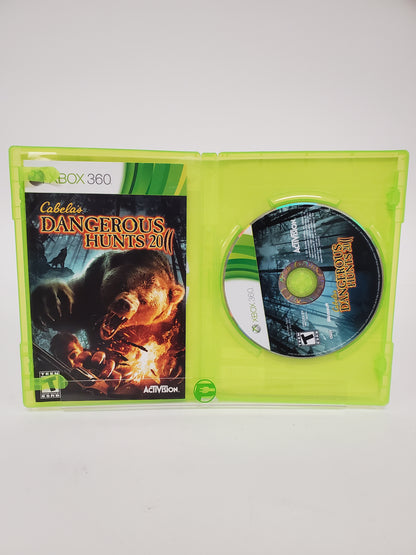 Cabela's Dangerous Hunts 2011 (Microsoft Xbox 360, 2010)
