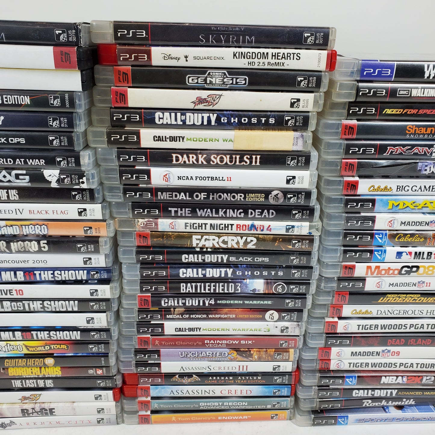 Lot of 162 Sony PlayStation 3 PS3 Games See Description for Titles