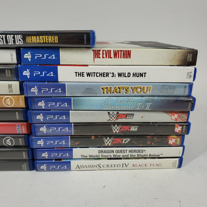 Lot of 22 Sony PlayStation 4 PS4 Games See The Description for Titles