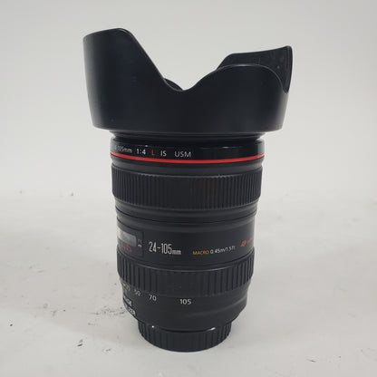 Canon EF 24-105mm N/A 24-105mm F/1-4