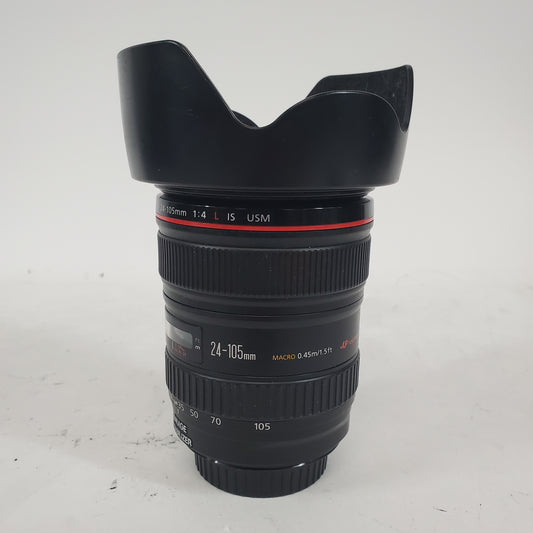 Canon EF 24-105mm N/A 24-105mm F/1-4