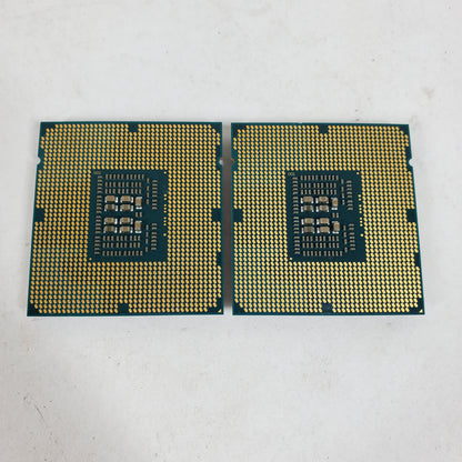 Lot of 2 Intel Xeon E5-2430V2 2.50GHz 6 Core SR1AH 12 Thread LGA 1356 CPU