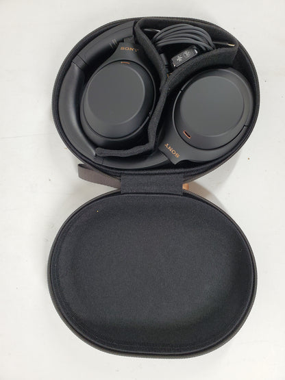 Sony WH-1000XM4 Active Noise Cancellation Headphones  Black WH-1000XM4