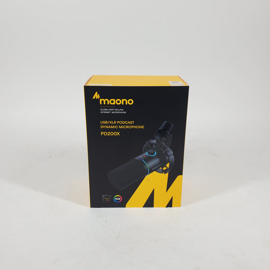 maono USB/XLR PODCAST DYNAMIC MICROPHONE 40 Hz - 16 kHz PD200X