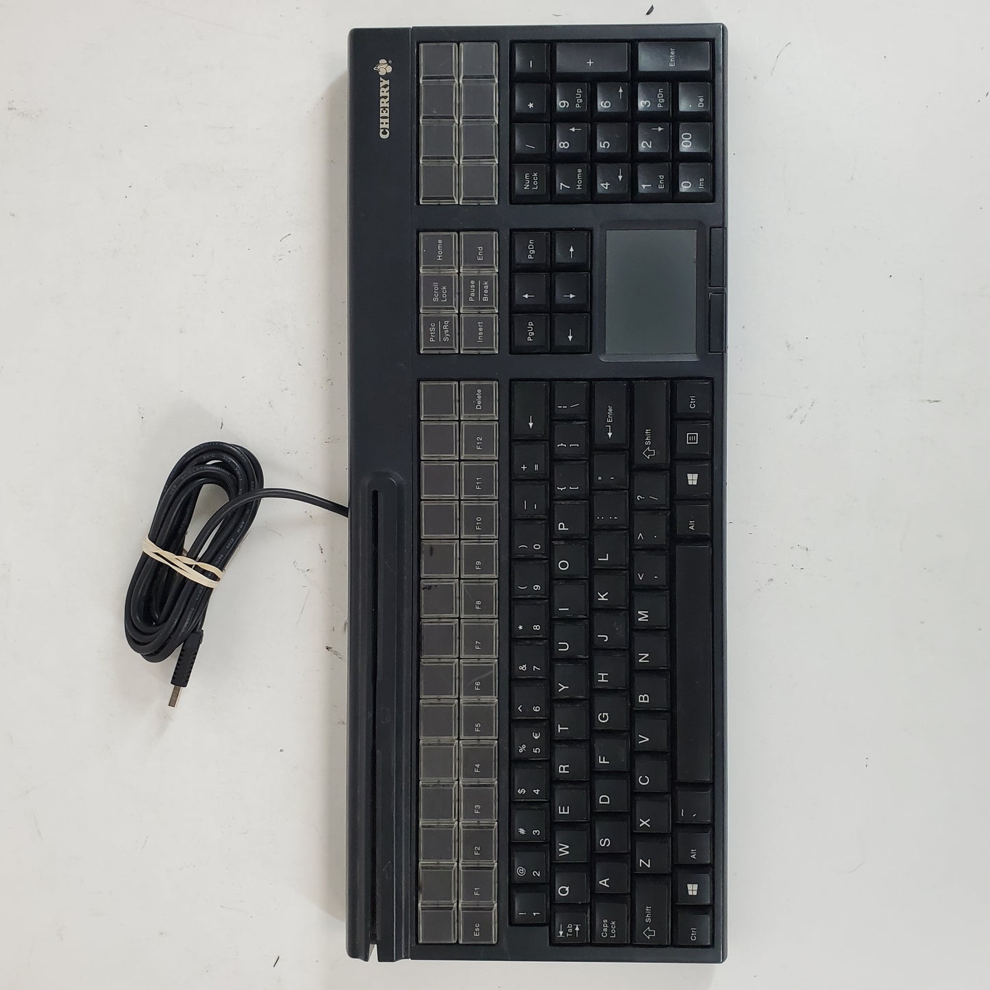 Cherry LPOS KEYBOARD WITH MSR AND TOUCHPAD G86-71411EUAEAA