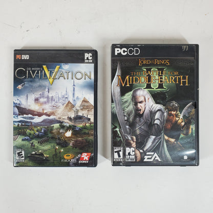 Lot of 2 PC PC Games