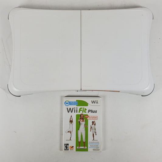 Broken Nintendo Wii Balance Board White RVL-021 Corroded Battery Compartment