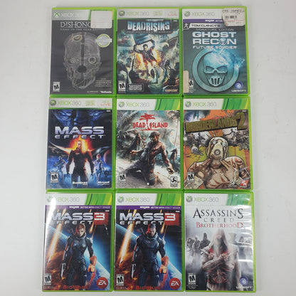 Lot of 79 Microsoft Xbox 360 Games