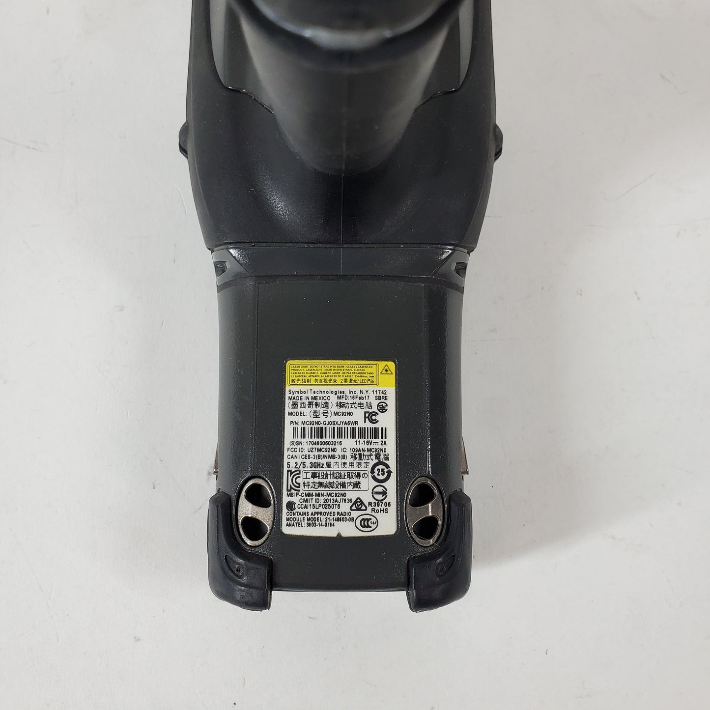 Symbol HANDHELD DATA TERMINAL MC92N0 FOR PARTS