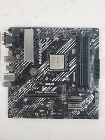 Asus Prime B450M-A II AM4 mATX Motherboard & Ryzen 5 3600 CPU Combo