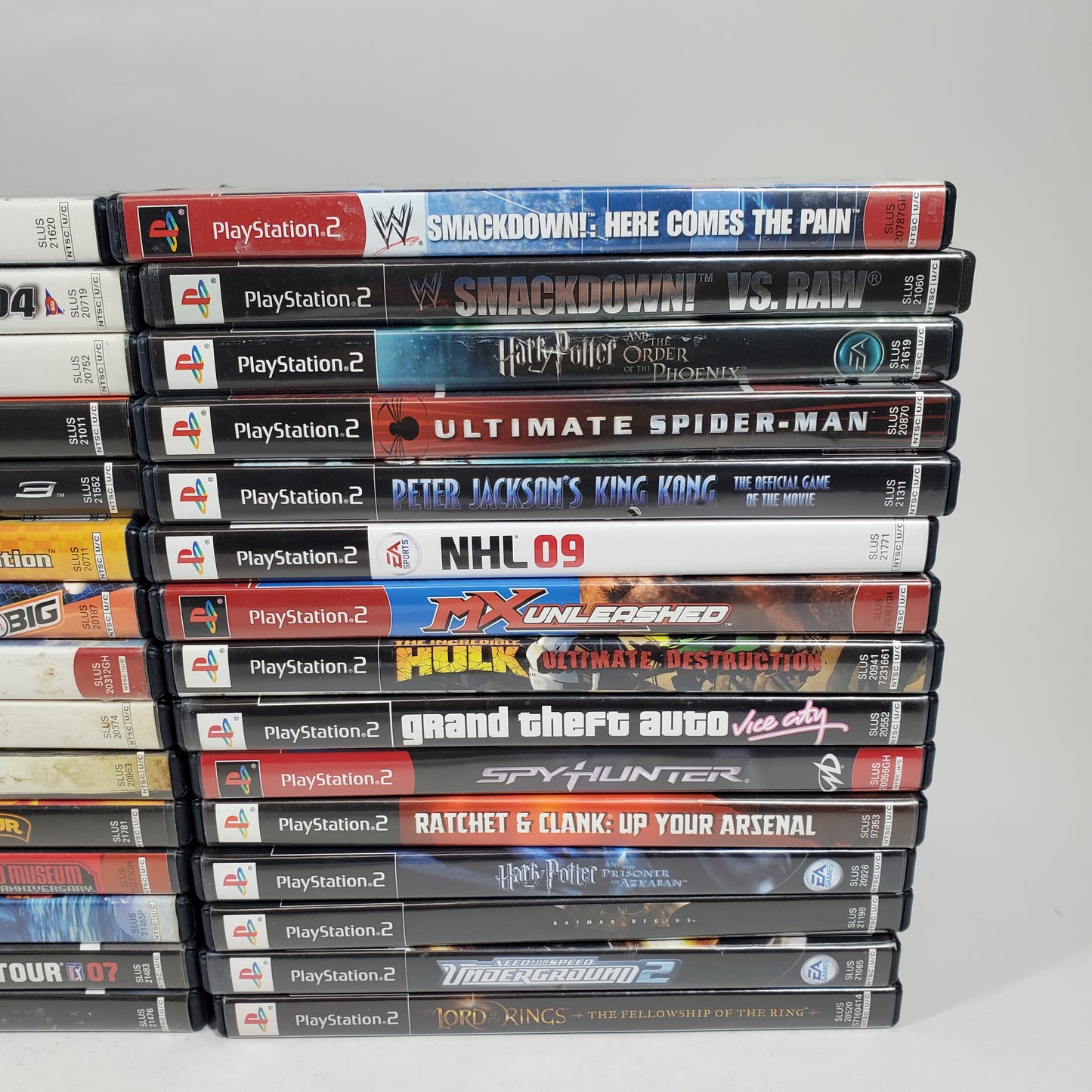 Lot of 91 Sony PlayStation 2 PS2 Games See Description for Titles