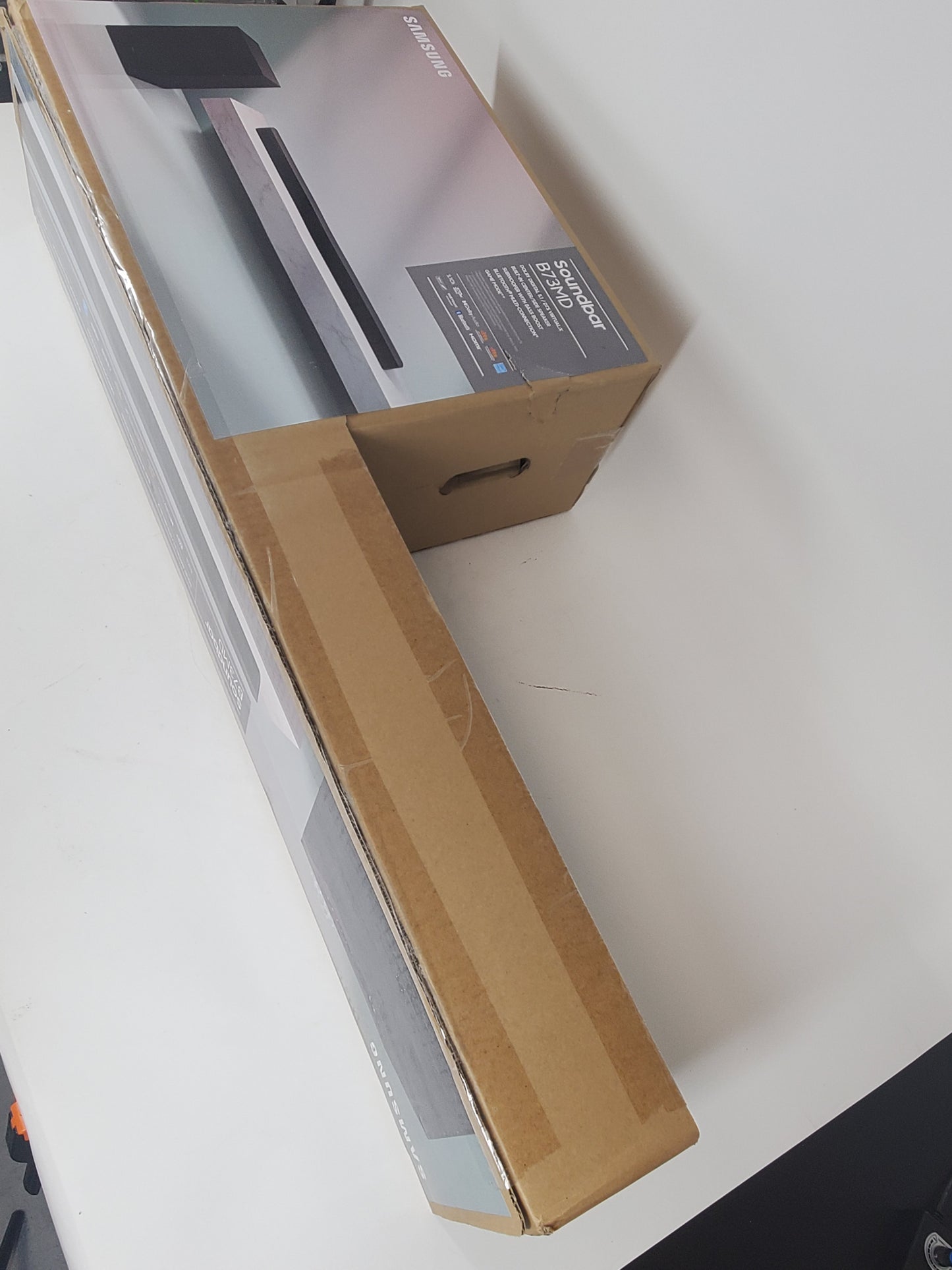 New Samsung Bluetooth Sound Bar Speaker System Black HW-B73MD/ZA