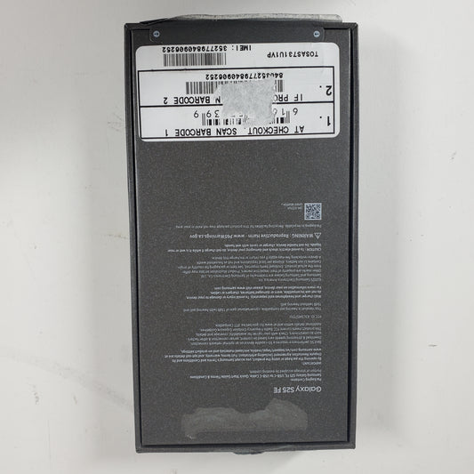 TracFone Samsung s25 fe 8GB RAM 128GB SM-F731U1 Absolute Black