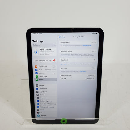 WiFi Only Apple iPad 11" (A16) 128GB Blue MD7F4LL/A
