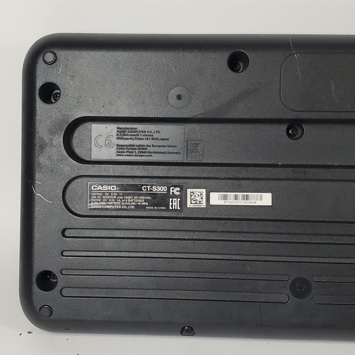 UNTESTED Casio Ct-s300 Keyboard CT-S300