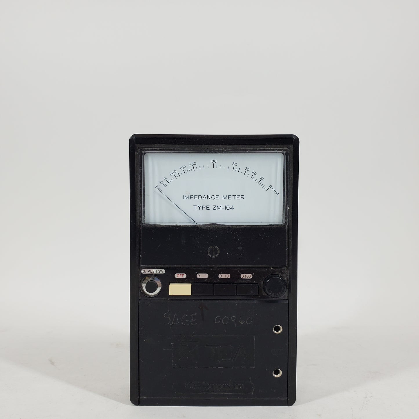 TOA IMPEDANCE METER IMPEDANCE METER ZM-I04