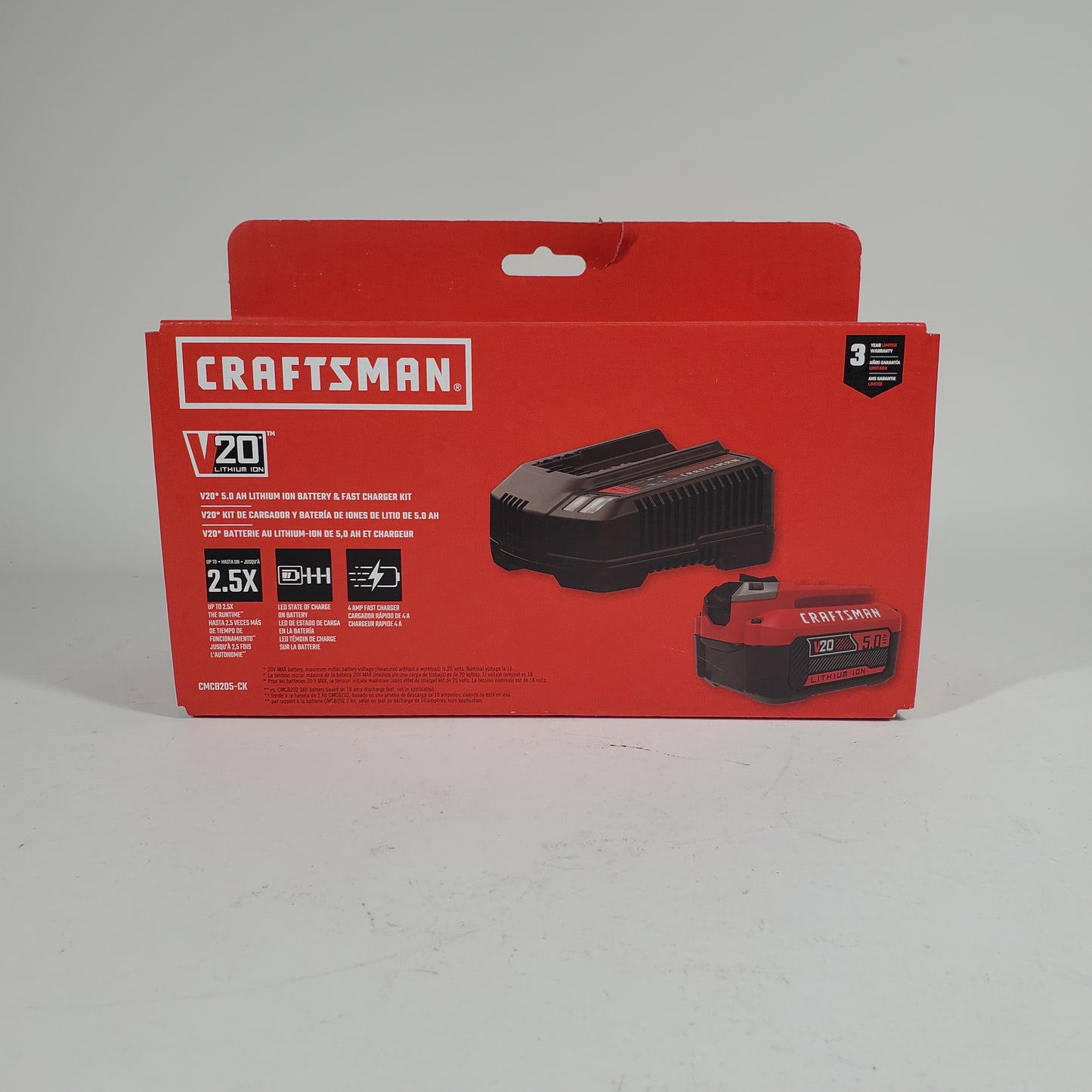 Craftsman CMCB205-CK lithium ion battery and charger CMCB205-CK