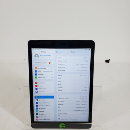 Unlocked Apple iPad 7th Gen 32GB Space Gray MW6H2LL/A