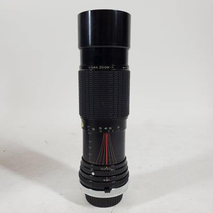Sigma 70-210mm f/3.5-4.5 70-210mm f/3.5-4.5 For Pentax K Mount Zoom Lens