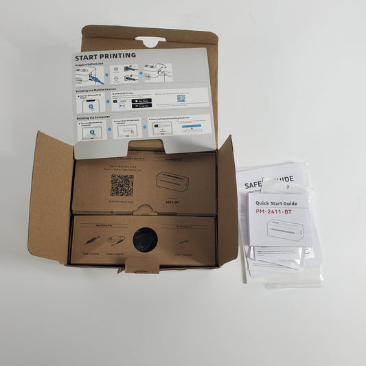 Phomemo  4x6 Bluetooth Thermal Label Printer Thermal Label Printer PM-241BT