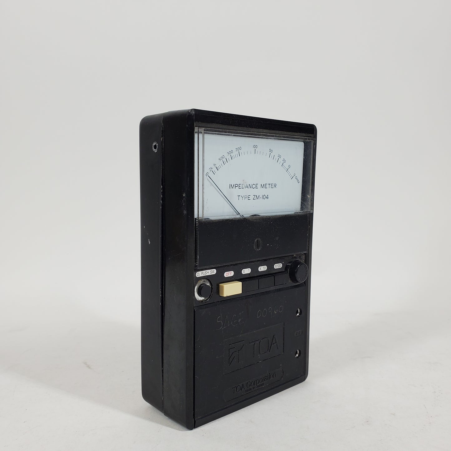 TOA IMPEDANCE METER IMPEDANCE METER ZM-I04