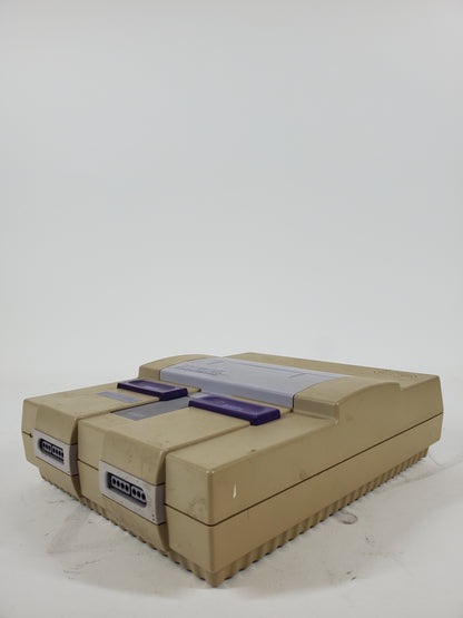 Super Nintendo Entertainment System NES Video Game Console NES-001 Gray
