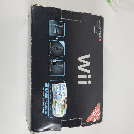 Nintendo Wii Console Gaming System RVL-001 Black