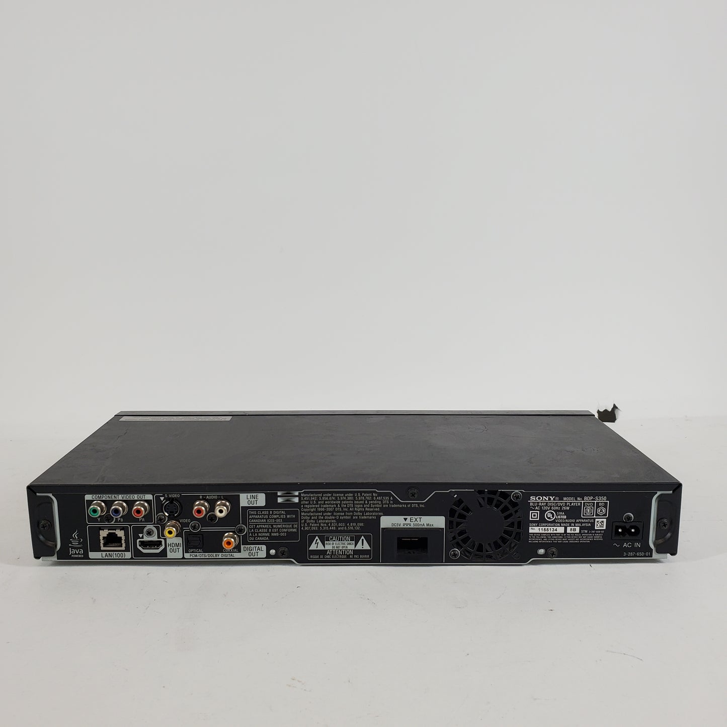 Sony BDP-S350 Blu-ray Disc Player