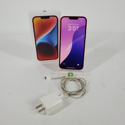 Unlocked Apple iPhone 14 Plus 128GB Red MQ3V3LL/A