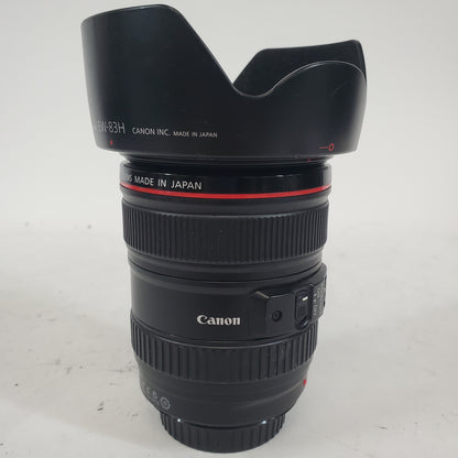 Canon EF 24-105mm N/A 24-105mm F/1-4