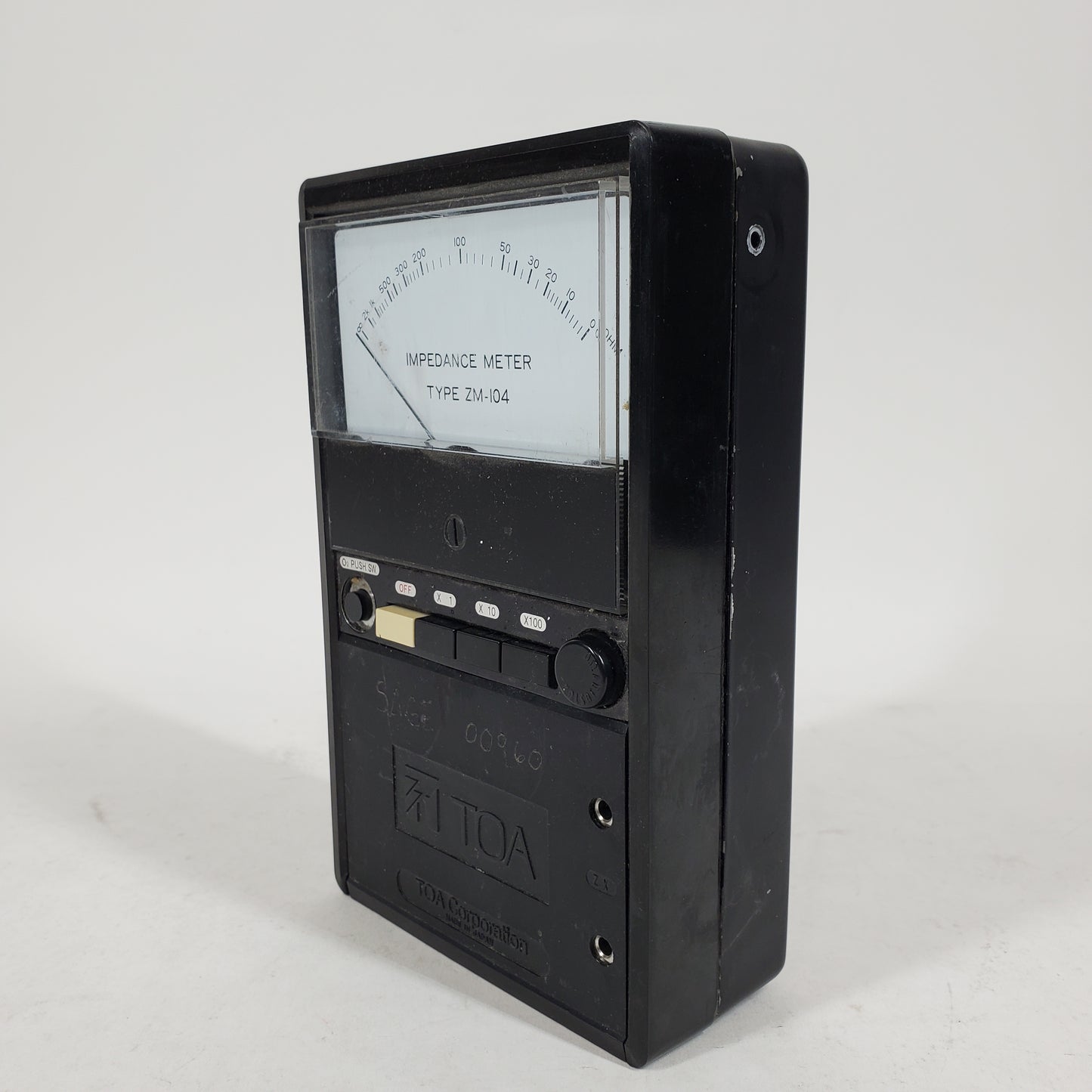 TOA IMPEDANCE METER IMPEDANCE METER ZM-I04