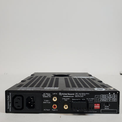 Atlas Sound PA1001G Commercial Power Amplifier PA1001G