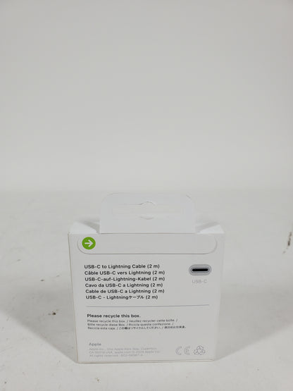 New Apple LIGHTNING TO USB-C White MW2R3AM/A
