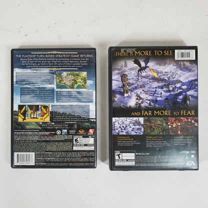 Lot of 2 PC PC Games