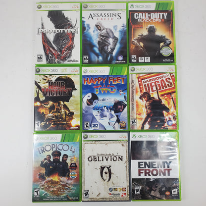 Lot of 79 Microsoft Xbox 360 Games