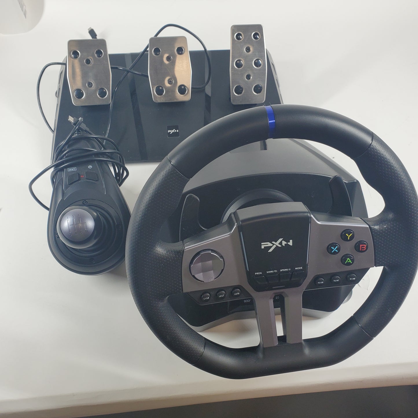 Pnx V9 Black PXN-V9 Raceing Wheel Multi-Platform
