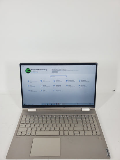 Broken Lenovo Yoga C740 15.6" i7-10510U 1.8GHz 12GB RAM 500GB SSD BAD LCD