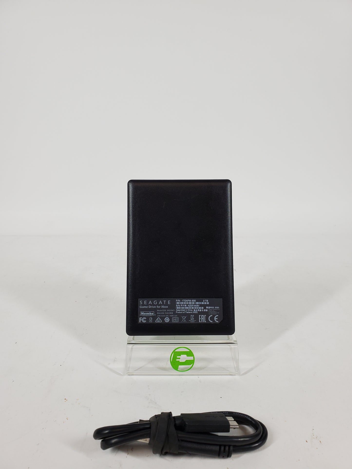 Seagate Portable Gaming Drive 2TB Micro USB-B to USB-A HDD SRD0NF1