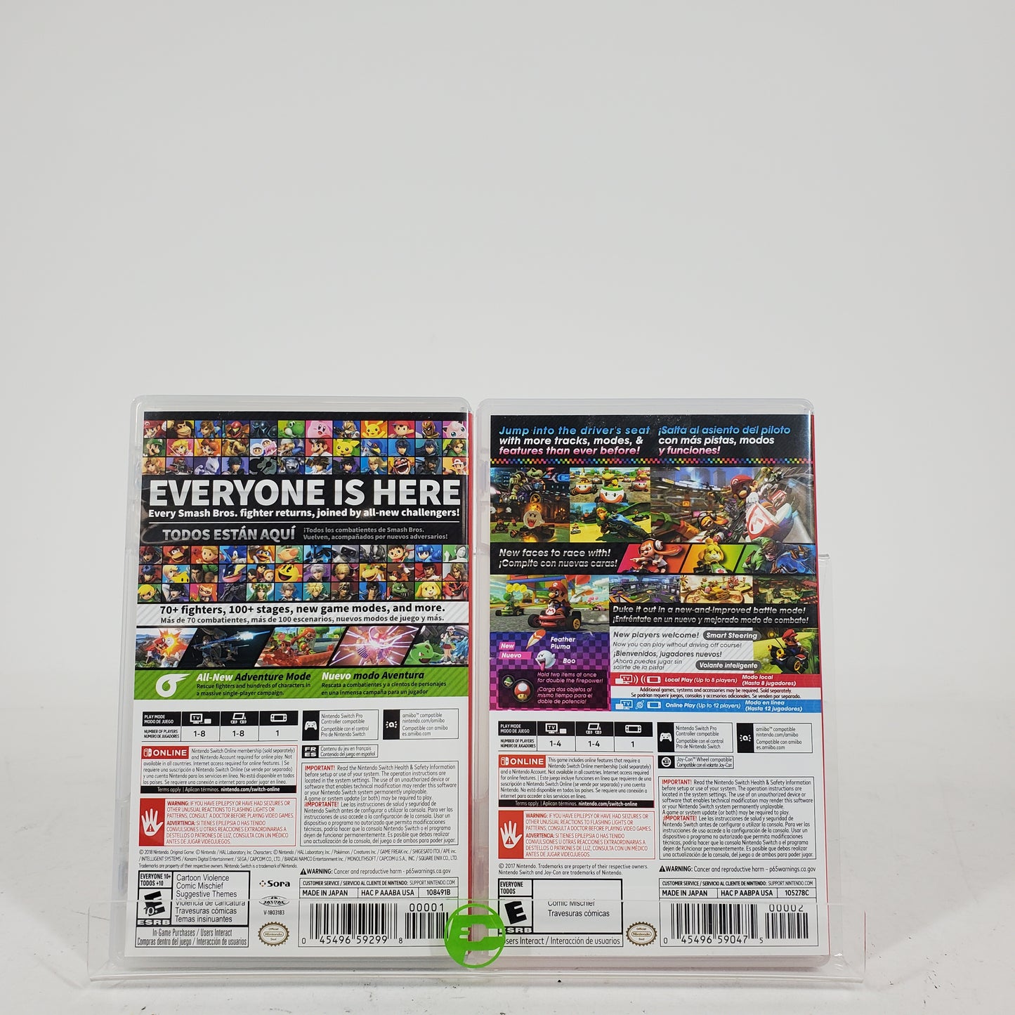 Lot of 2 Nintendo Switch Games