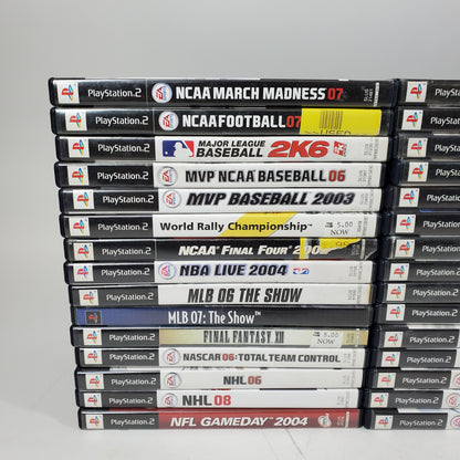 Lot of 91 Sony PlayStation 2 PS2 Games See Description for Titles