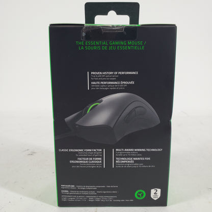 New Razer Deathadder Essential Black RZ01-03850100-R3U1 Multi-Platform