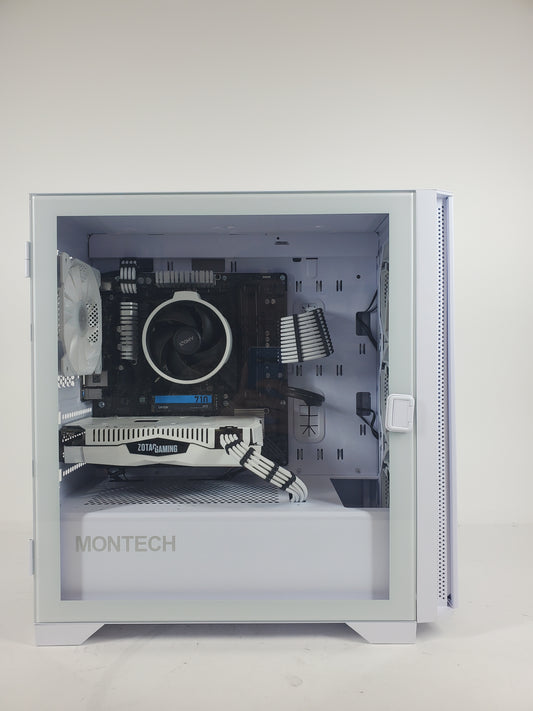 MONTECH Air 100 ARGB Ryzen 5 2600 16GB RAM 500GB SSD ZOTAC GeForce RTX 2060