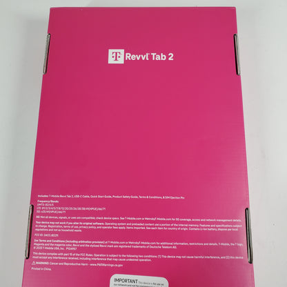 T-Mobile Revvl Tablet 2 64GB Black 9100G