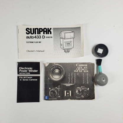 Canon A-1 35MM Film Camera