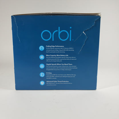 NETGEAR Orbi 960 Series Quad Band WiFi 6E GT-AX6000 Mesh WiFi Router